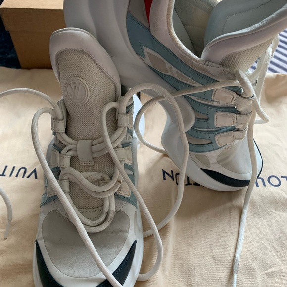 Authentic LV snickers I bought from here - Picture 6 of 11